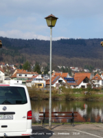 Neckargemnd - Parkplatz am Neckarufer