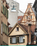 Stuttgart - unbekannte Stra�e  ca. 1966