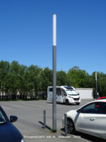 Dessau -  Parkplatz Bauhaus