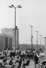 Karl-Marx-Allee im Frhjahr 1967