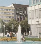 Ecke Friedrichstrae/Unter den Linden um 1968