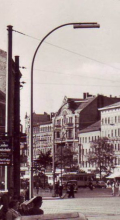 Ecke Badstrae - Prinzenallee ca. 1957