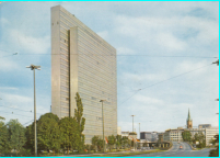 Dsseldorf - Autobahn-Hochstrae  ca. 1967