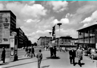 Mnster - Berliner Platz   ca. 1957