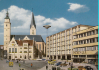 Ingolstadt - Rathausplatz  ca. 1963