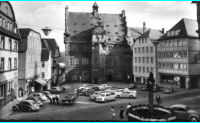 Marburg a. d. Lahn  -  Marktplatz  ca. 1965