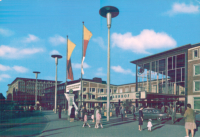 Mnster - Berliner Platz   ca. 1962