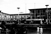 Mnster - Berliner Platz   ca. 1958