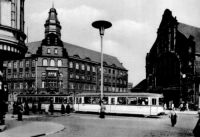 Gelsenkirchen - Bahnhofsplatz   ca. 1957