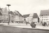 Freiberg - Obermarkt  ca. 1959