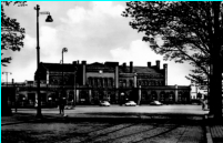 Halberstadt - Bahnhofsplatz   ca. 1961