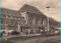 Erfurt - Bahnhofsplatz   ca. 1962